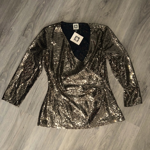 Anne Klein Tops - 🆕 A N N E  K L E I N Sparkle Top